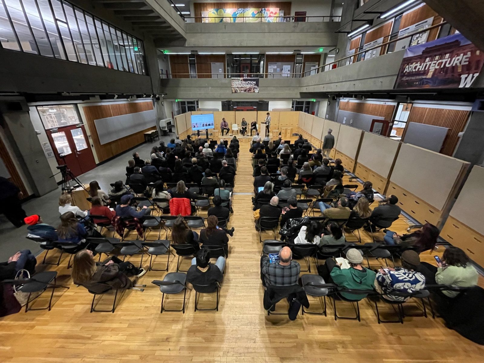 A Design in Depth lecture audience at UW College of Built Environments