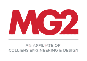 MG2's red logo with the text 