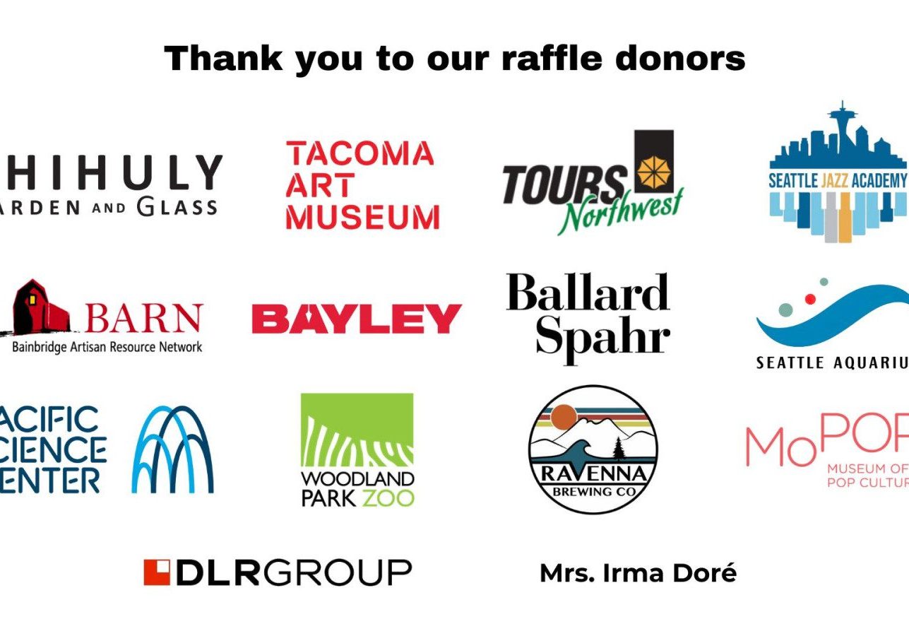 Donor logos for SAF 2025 Reception