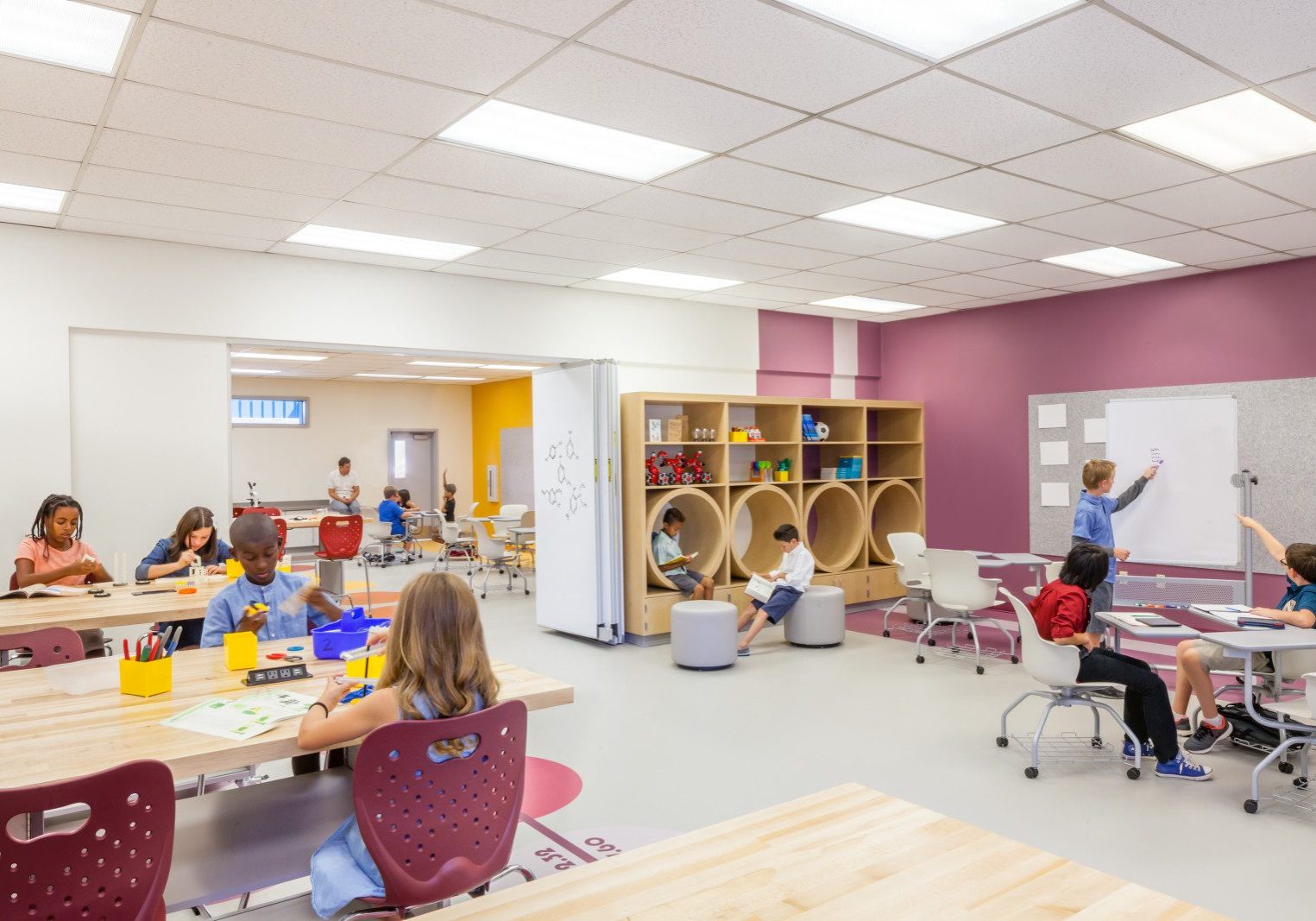 Washington Elementary School (interior) - credit HMC Architects